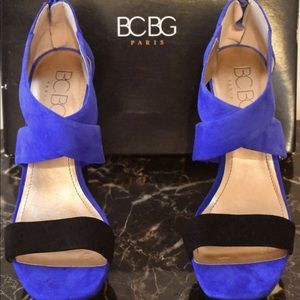 BCBG Open Toe Heels